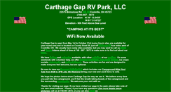 Desktop Screenshot of carthagegaprvpark.com